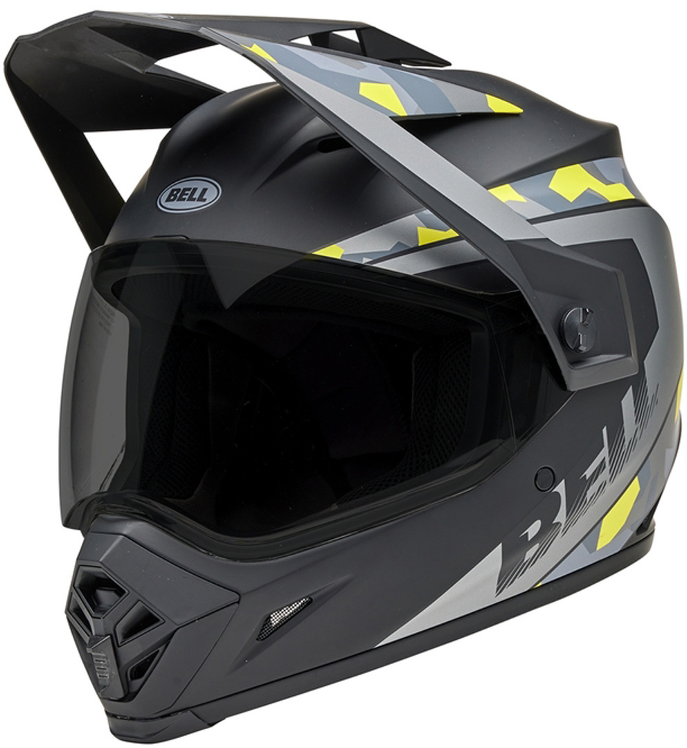 Bell MX-9 Adventure MIPS Enduro Hjälm grå/gul S (55/56) Figur 1