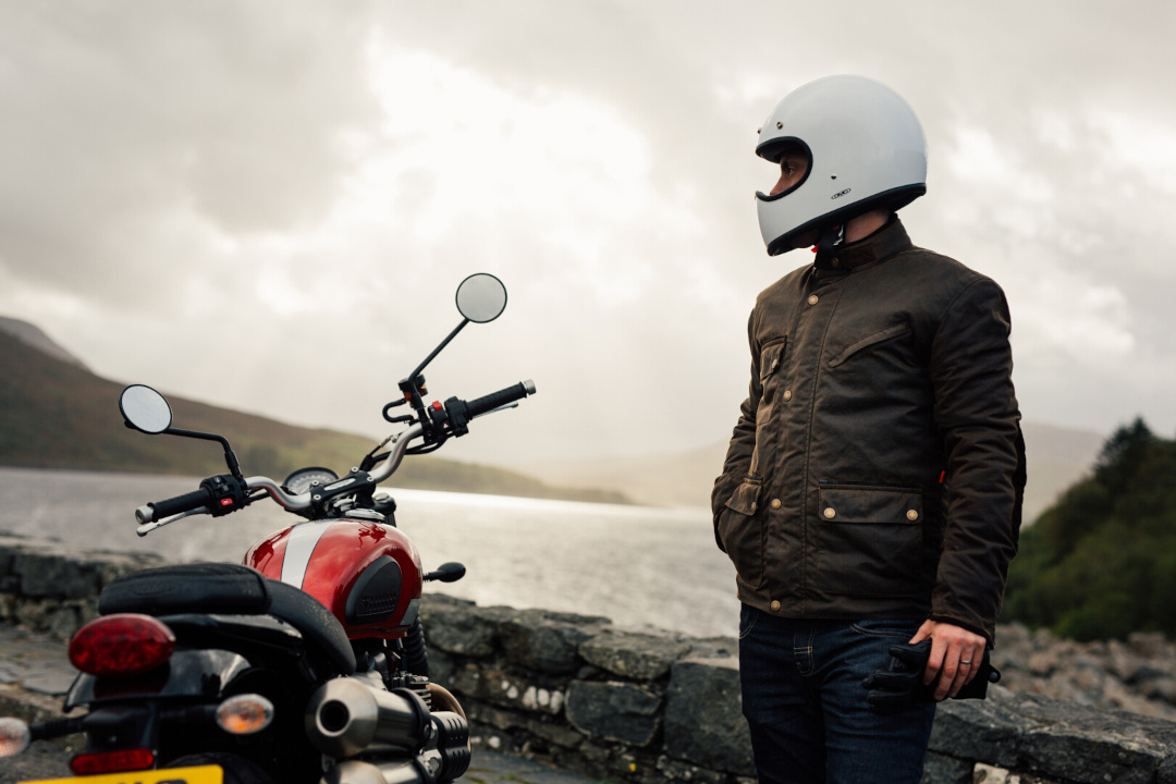 Merlin Expedition Motorcycle Waxed Jacket olive XL Figure 7