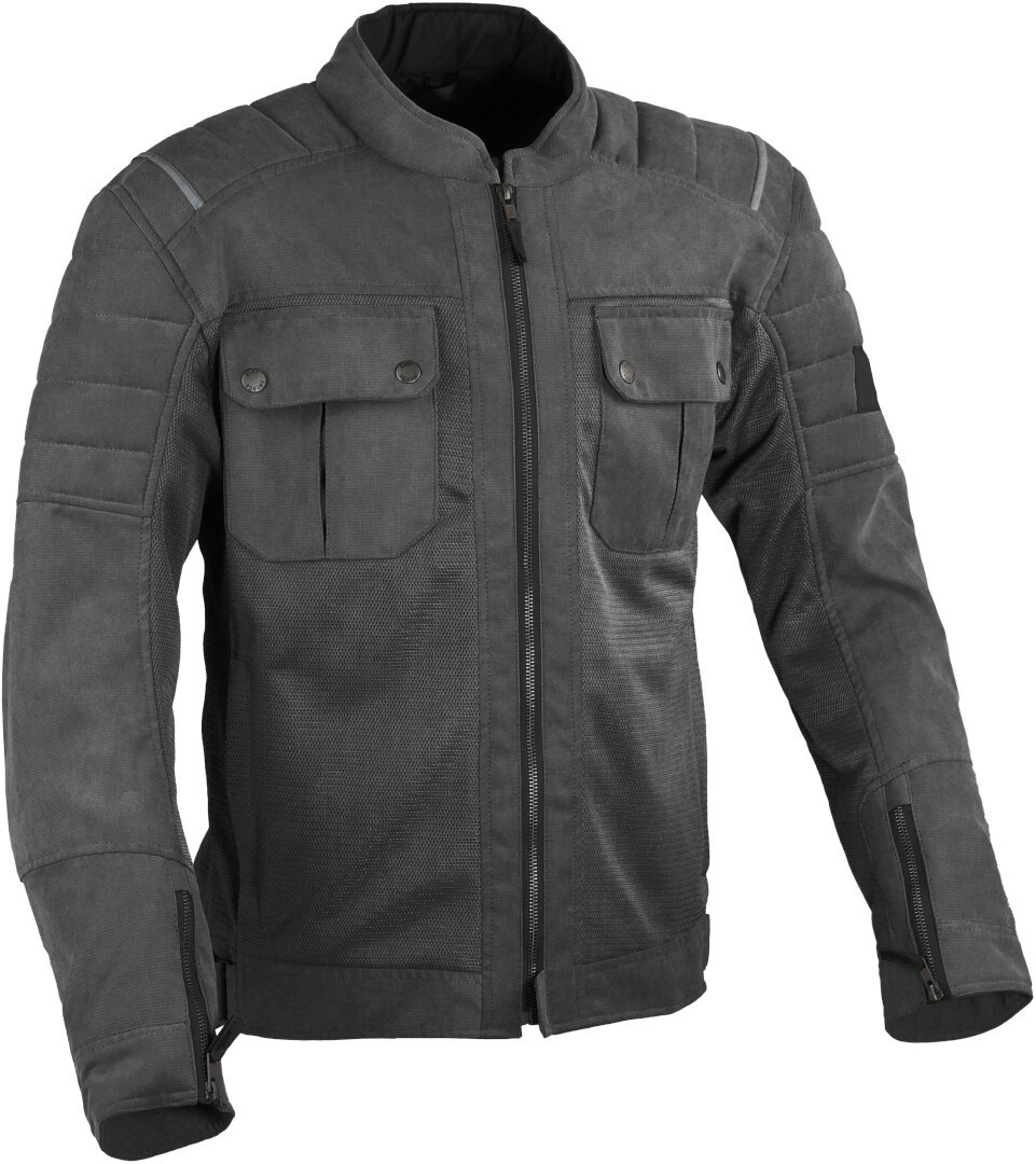 DIFI Livingston Air Motorcykel Textil Jacka antracit L Figur 1