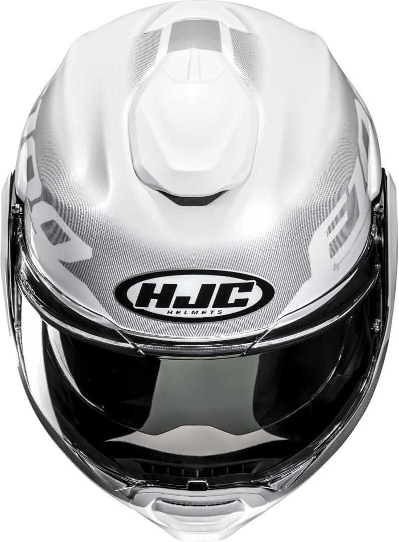 HJC F100 Hetal Cască alb/gri L (58/59) Figura 4