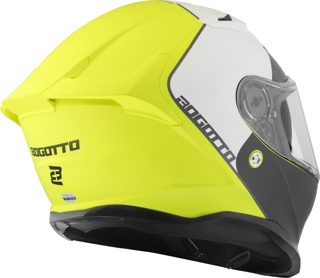 Side view of Bogotto H153 BT SPN Bluetooth Helmet