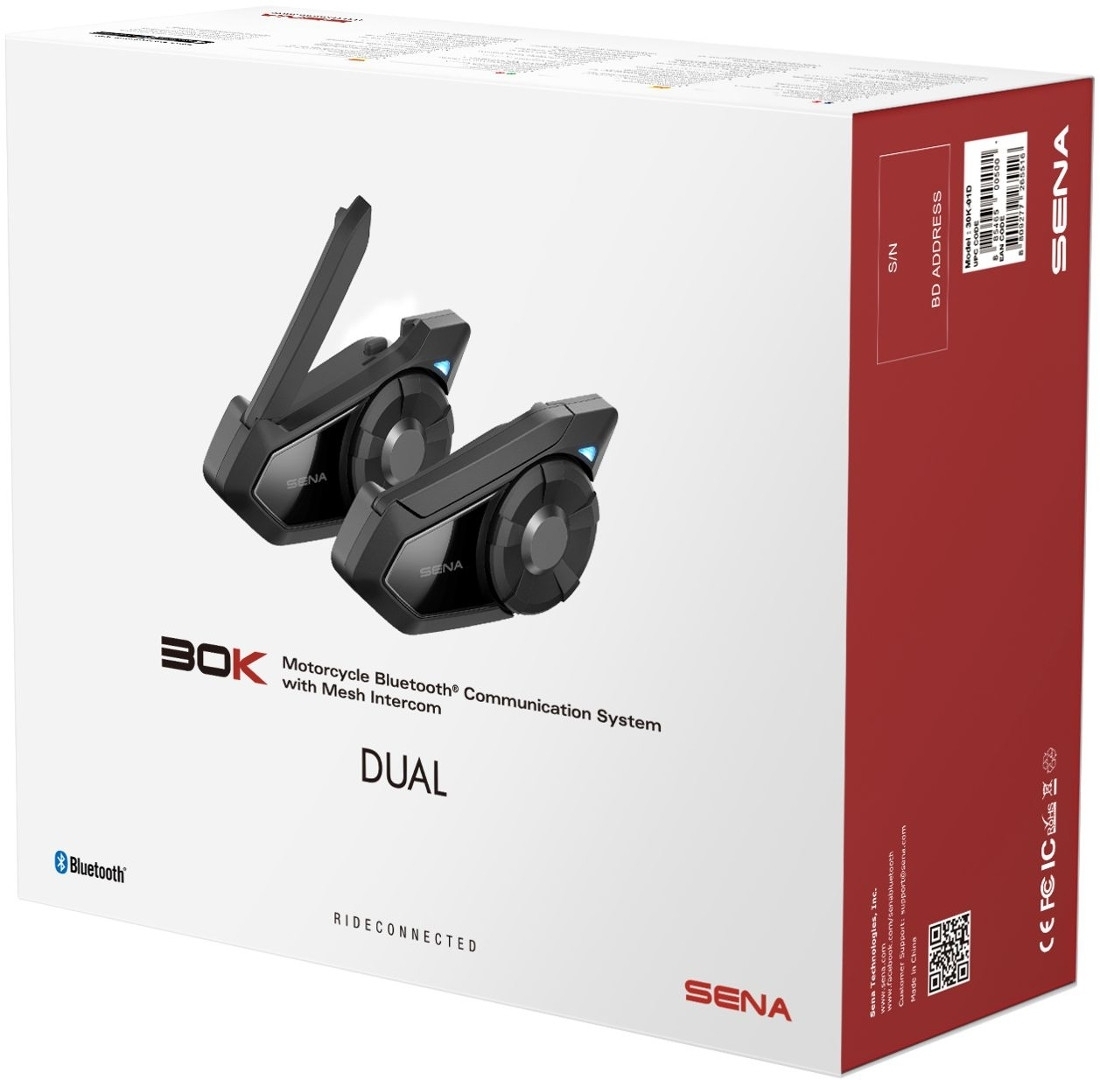 Sena 30K HD Dubbelpack för Bluetooth-kommunikationssystem Figur 7