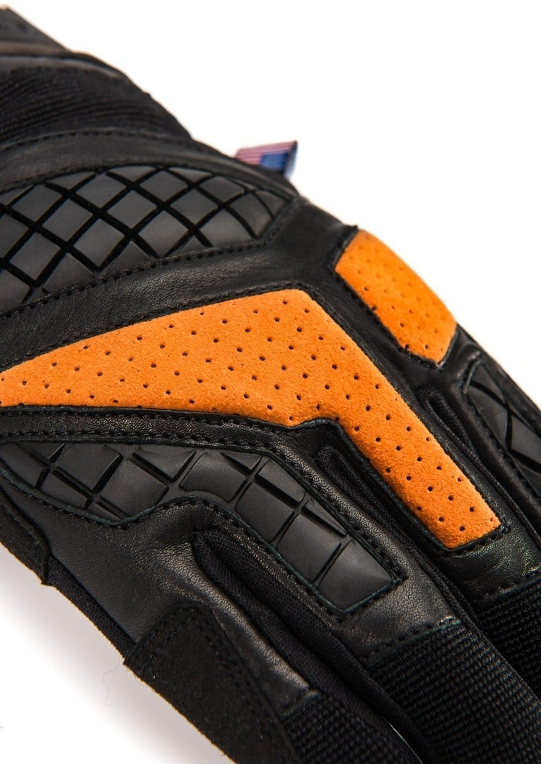 Blauer Urban Sport Motorcykel handsker sort/orange L Figur 3