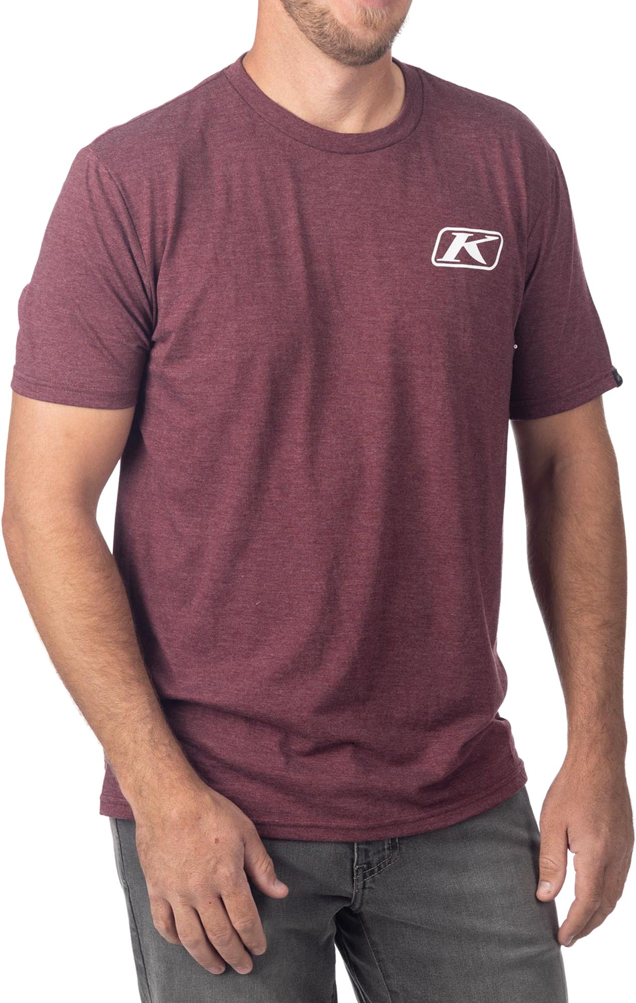 Klim Destination Tri-Blend T-shirt Rood S Figuur 3