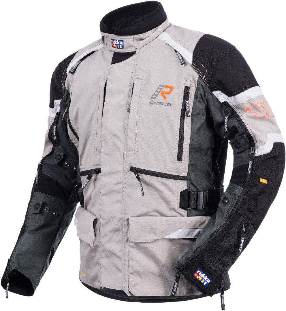 Rukka Madagasca-R Jachetă textilă pentru motociclete nisip/negru 48 Figura 1
