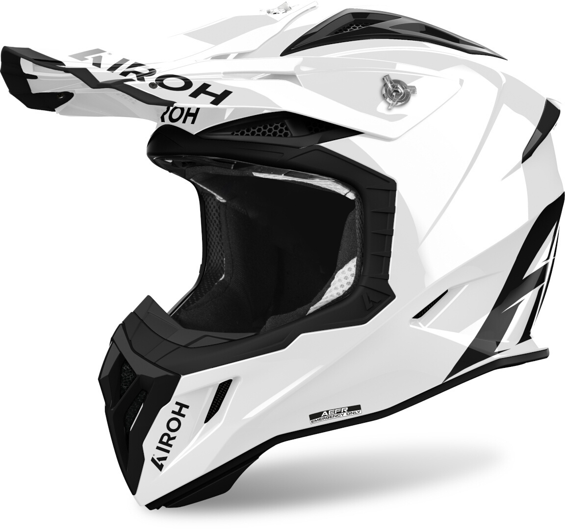 Airoh Aviator Ace 2 Solid Kask motocrossowy biały XL (61) Rysunek 1