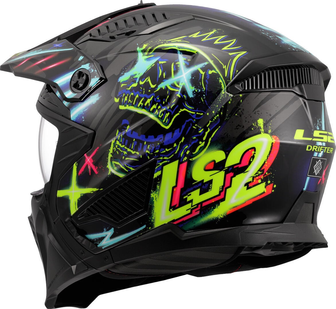 LS2 OF606 Drifter Rayz Casco da trial XL (61/62) Figura 3