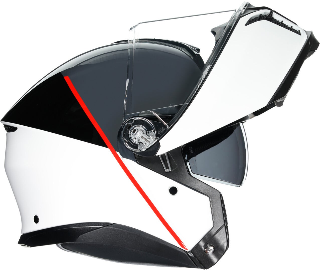 AGV Tourmodular Balance Klapphelm weiß/grau/rot S (55/56) Abbildung 5