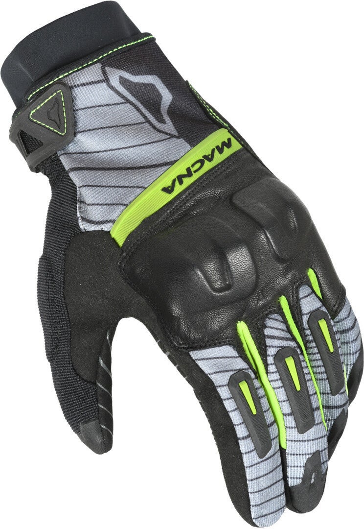 Macna Attila RTX Motorrad Handschuhe schwarz/grau/gelb 3XL Abbildung 1