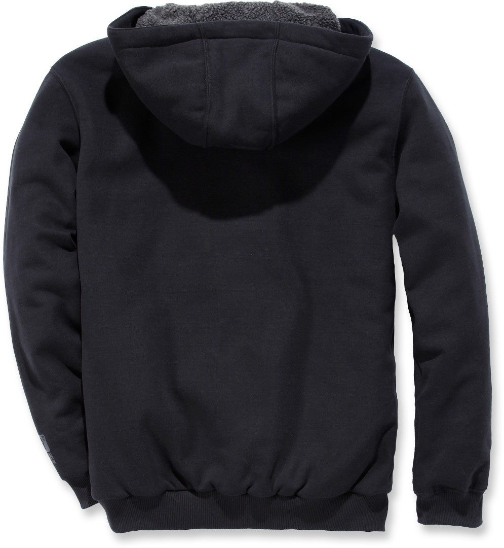 Carhartt Sherpa-Lined Midweight Full-Zip Sweatshirt Sort M Figur 2
