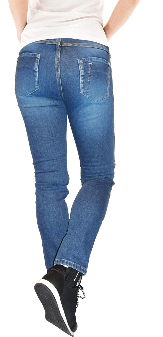 Ixon Billie Dames Motorfiets Jeans Light Stone Wash 29 Figuur 2