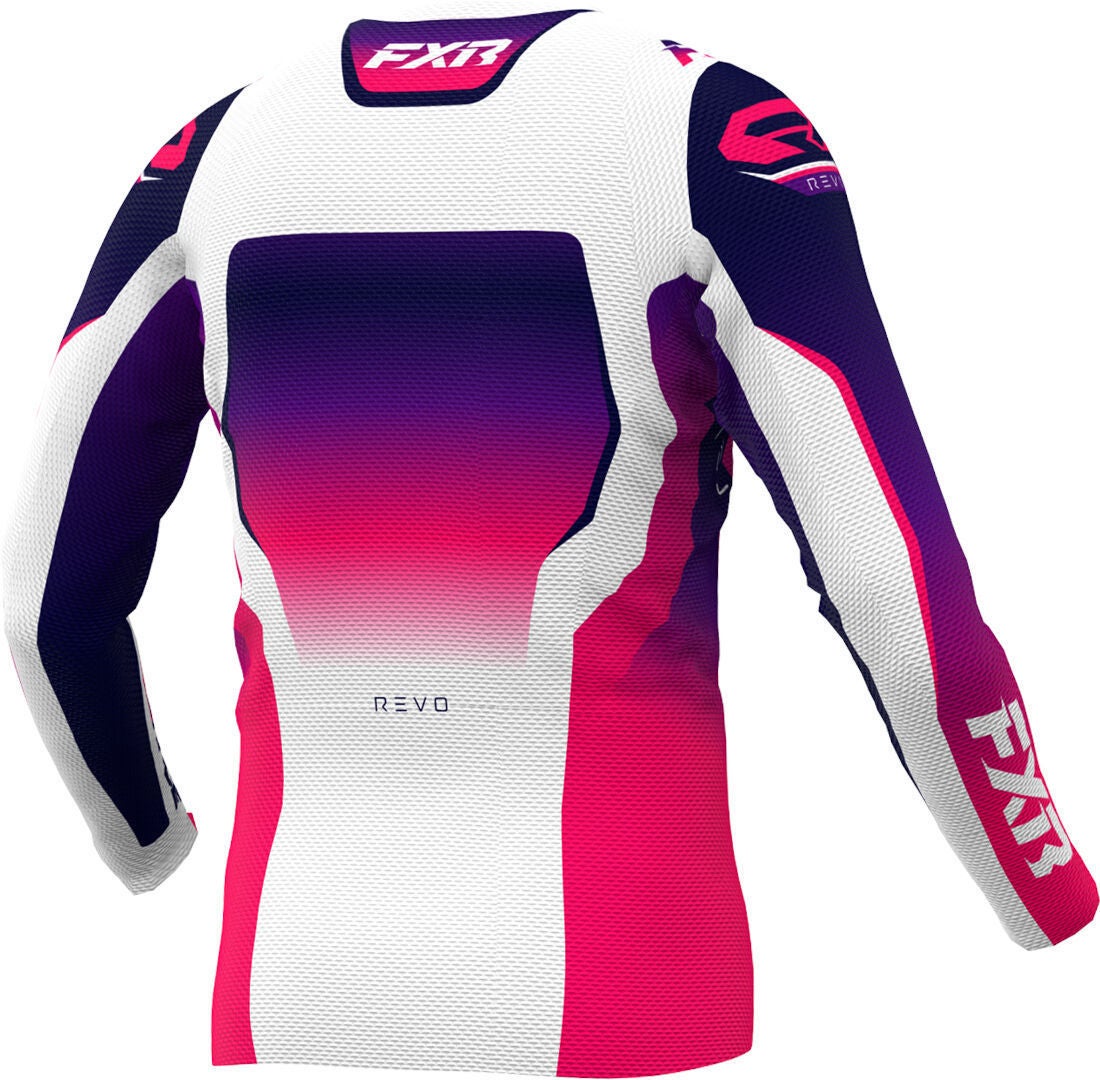 FXR Revo 2025 Maglia da motocross viola/rosa M Figura 2