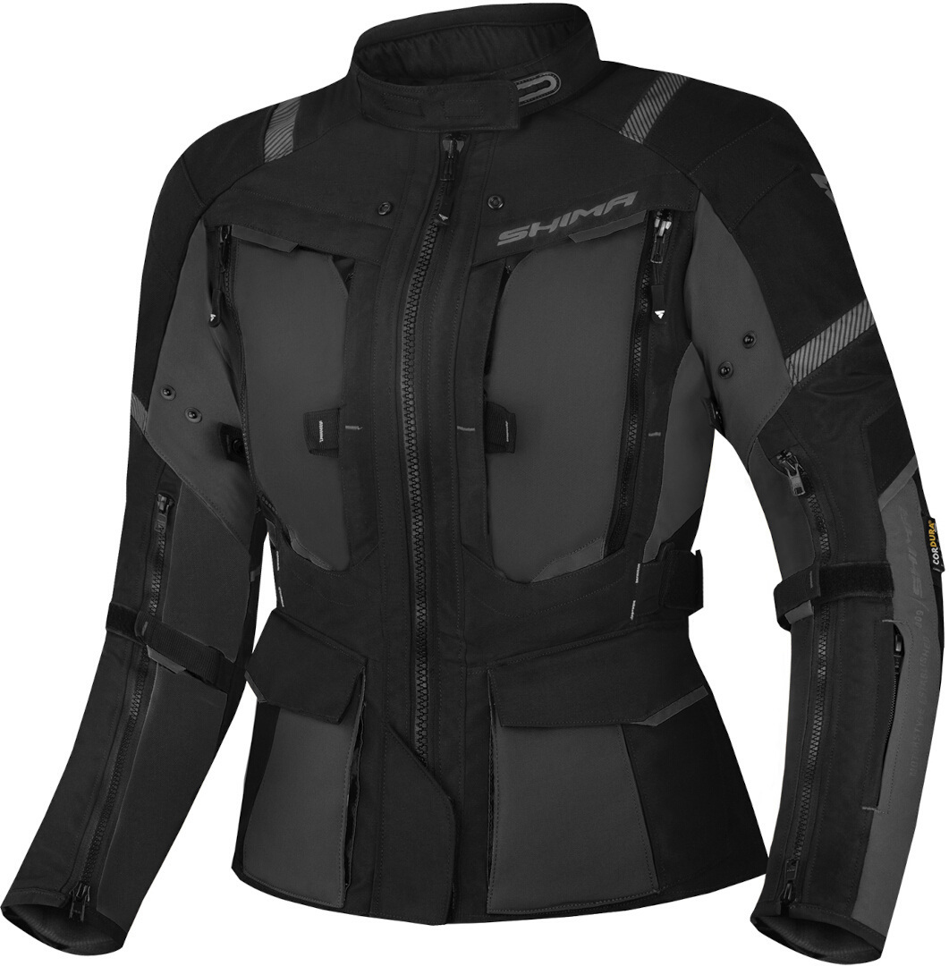 SHIMA Hero 2.0 Jachetă textilă impermeabilă pentru motociclete negru L Figura 1