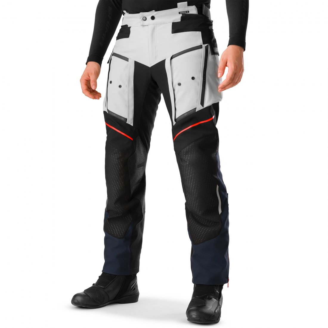 SHIMA Hero 3.0 Pantaloni tessili per motociclette grigio/blu M Figura 3