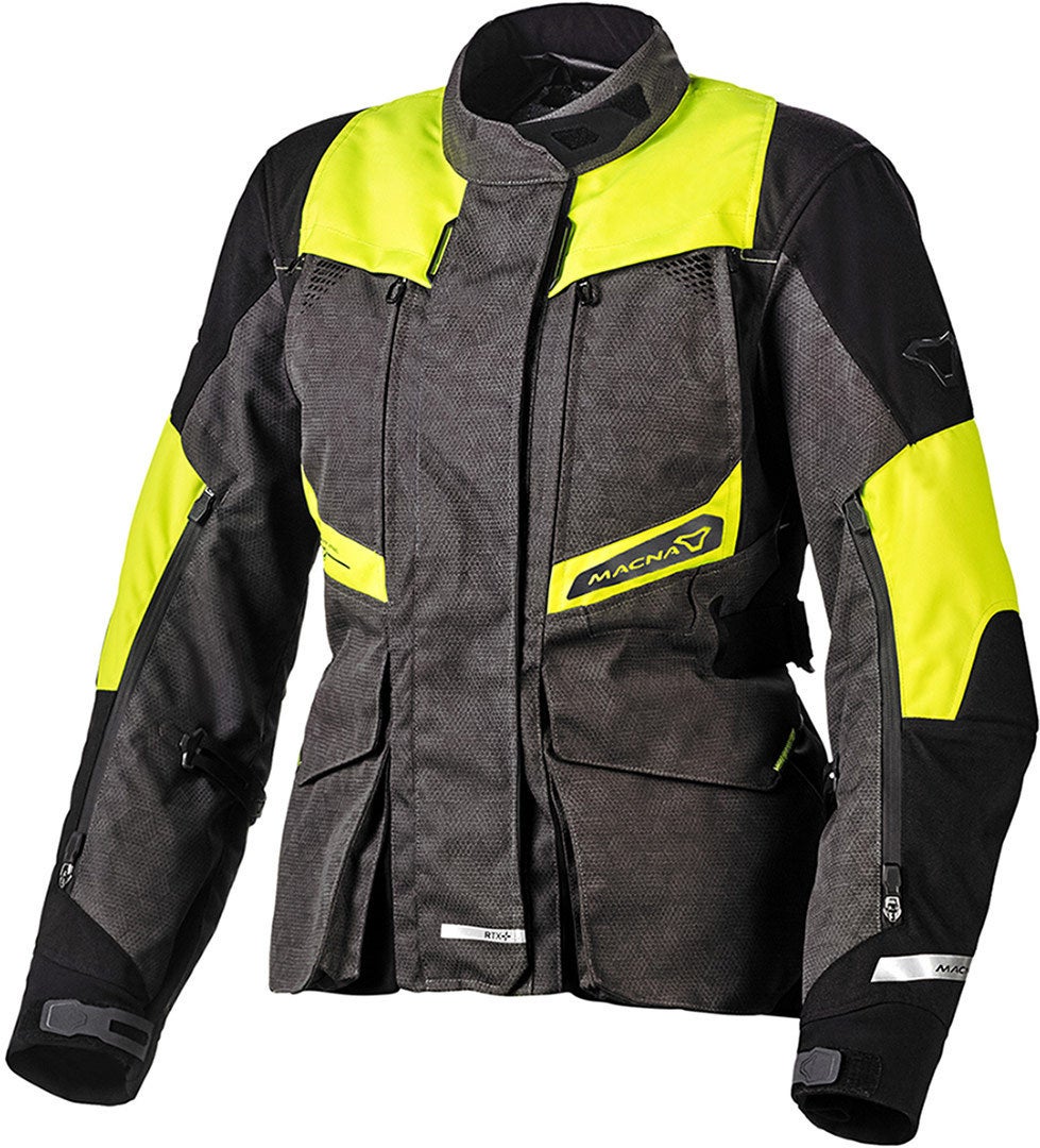 Macna Fusor NightEye Ladies Motorcycle Textile Jacket XL Figure 1