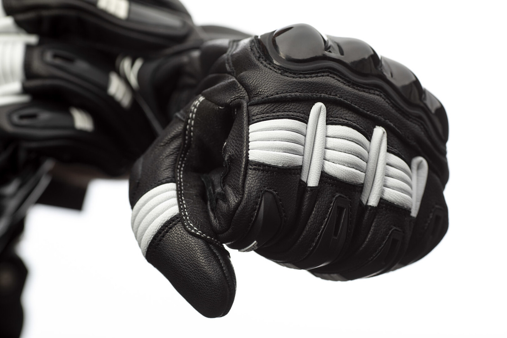 RST Pilot Motorradhandschuhe schwarz/weiß L Abbildung 2