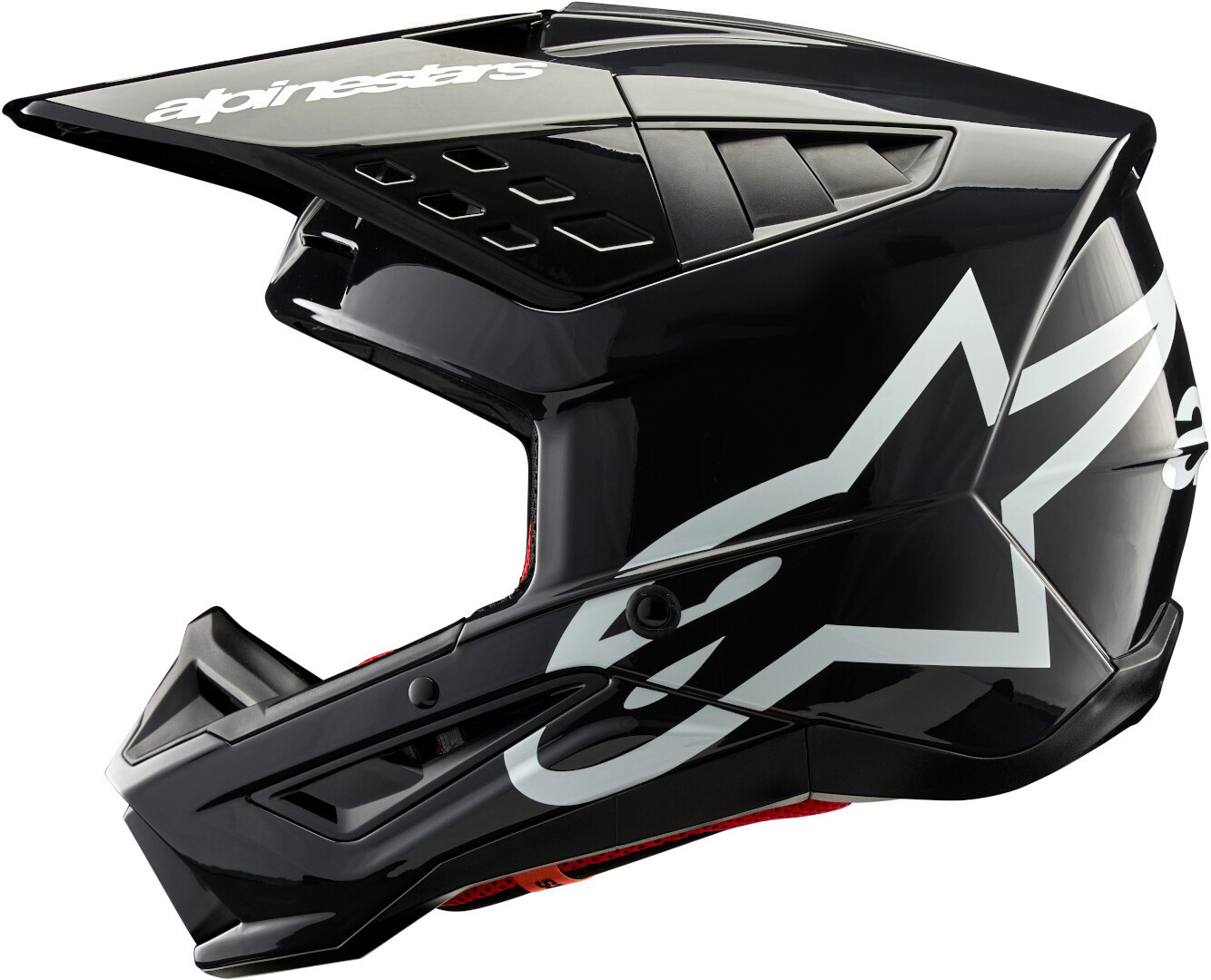 Alpinestars S-M5 Corp 2024 Cască de motocross Negru/gri XS (53/54) Figura 4