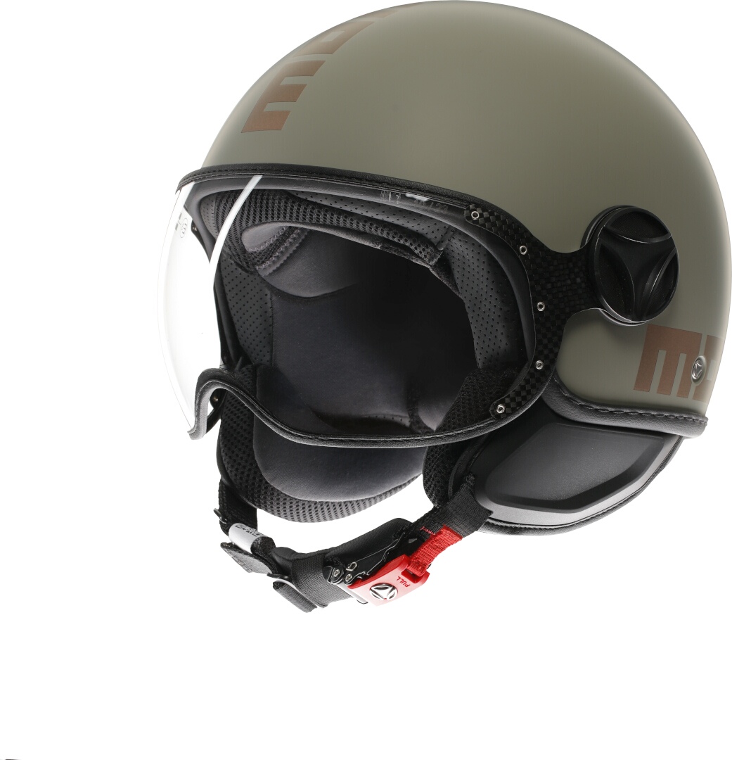 MOMO FGTR Classic Flip 2.0 Jethjälm Green Matt S (55/56) Figur 1