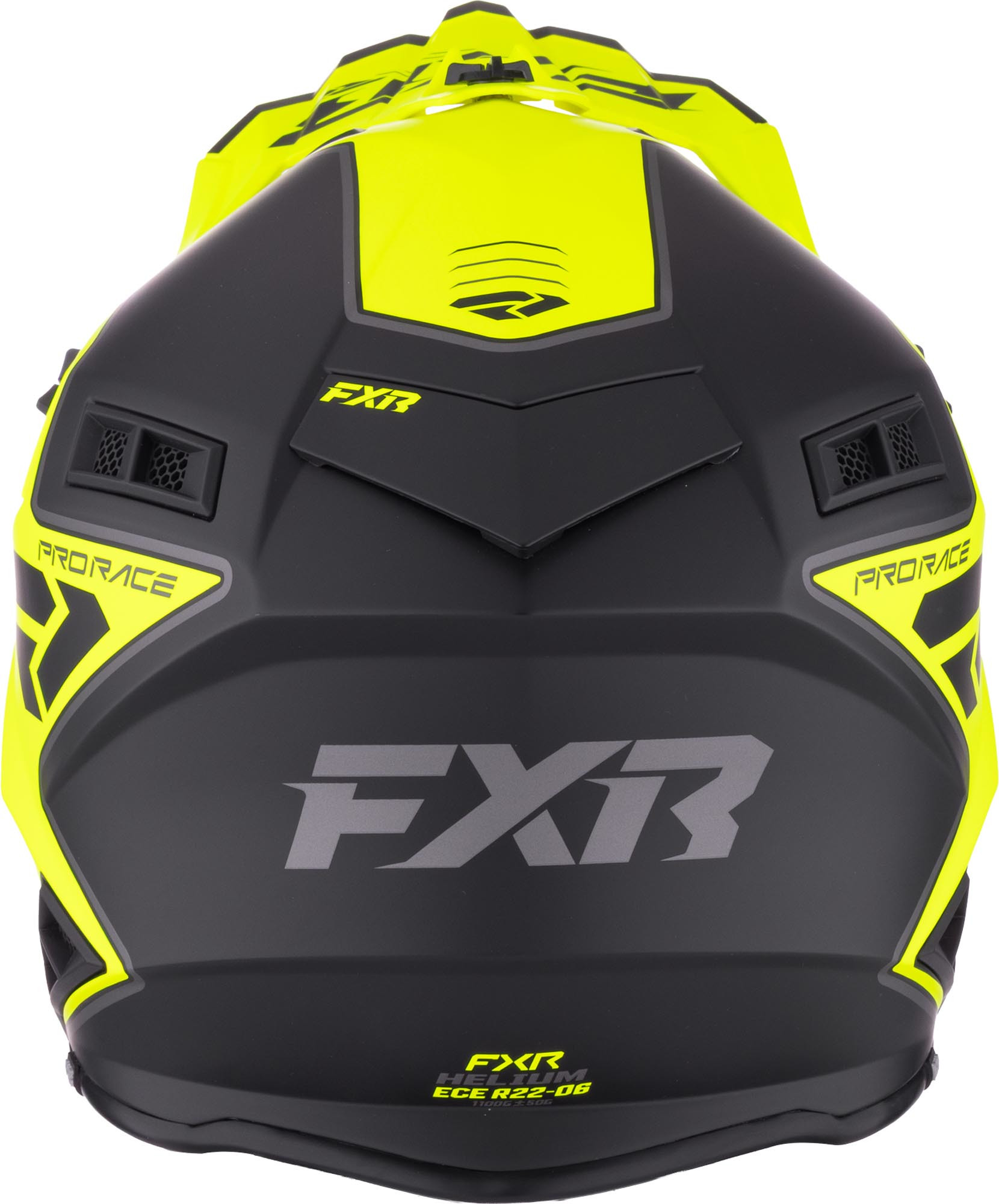 FXR Helium Logo Carbon Cască de motocross galben/negru XL Figura 5