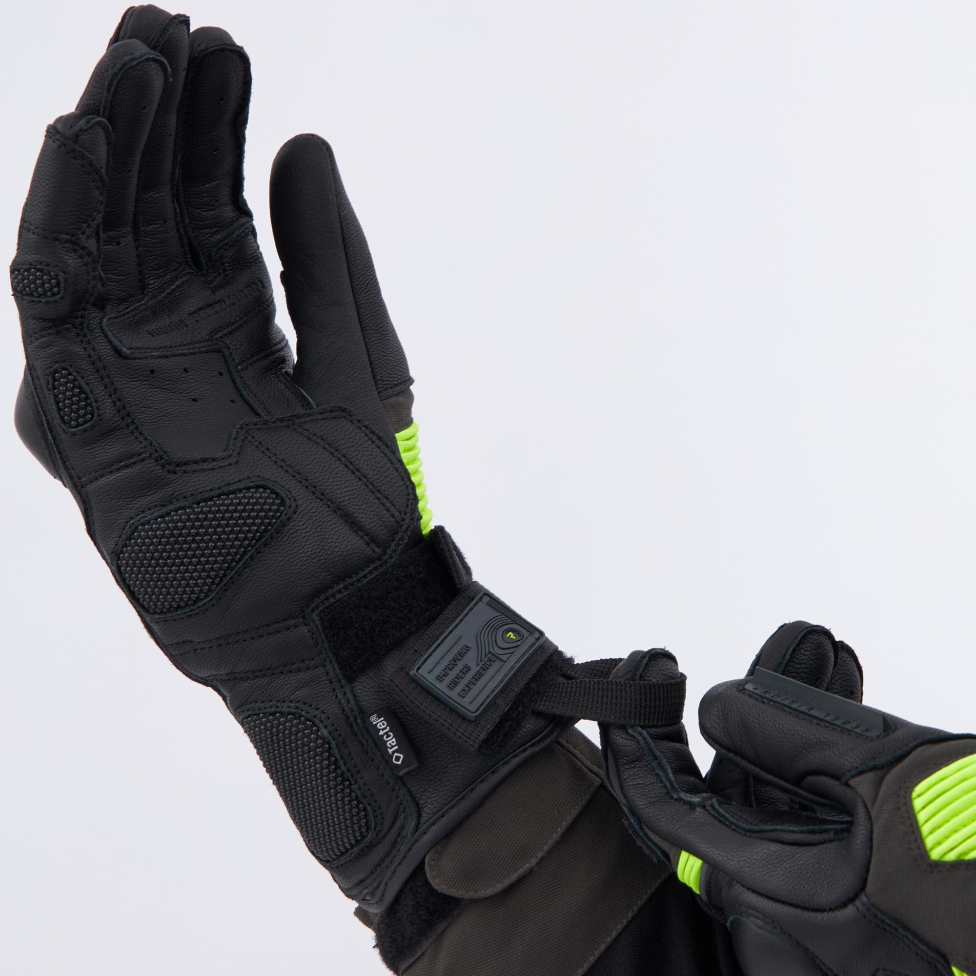 Rebelhorn Range Motorcycle Gloves black/anthracite/yellow S Figure 7
