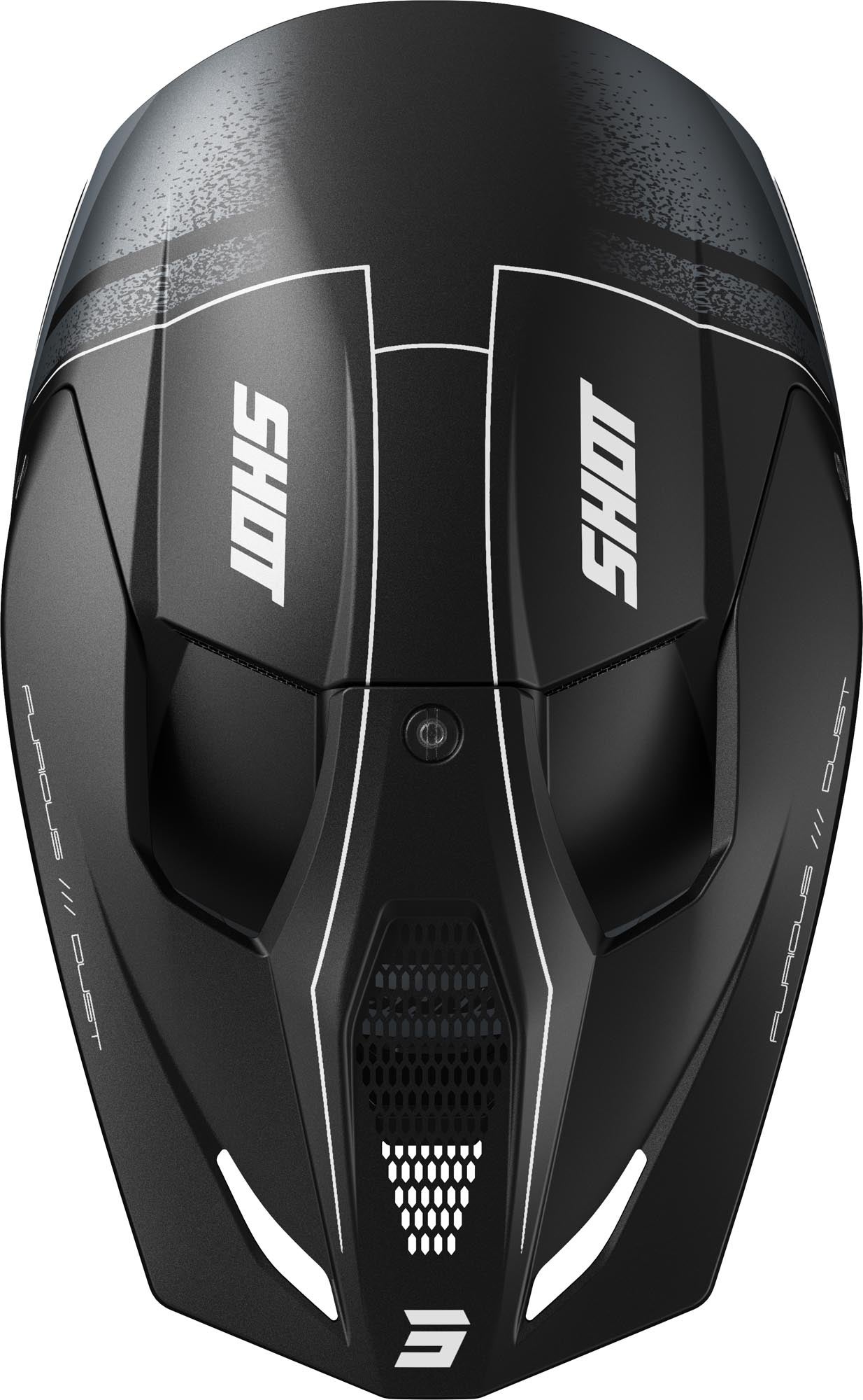 Shot Furious Dust Mips Motokrosová přilba Black Matt L (59/60) Obrázek 2