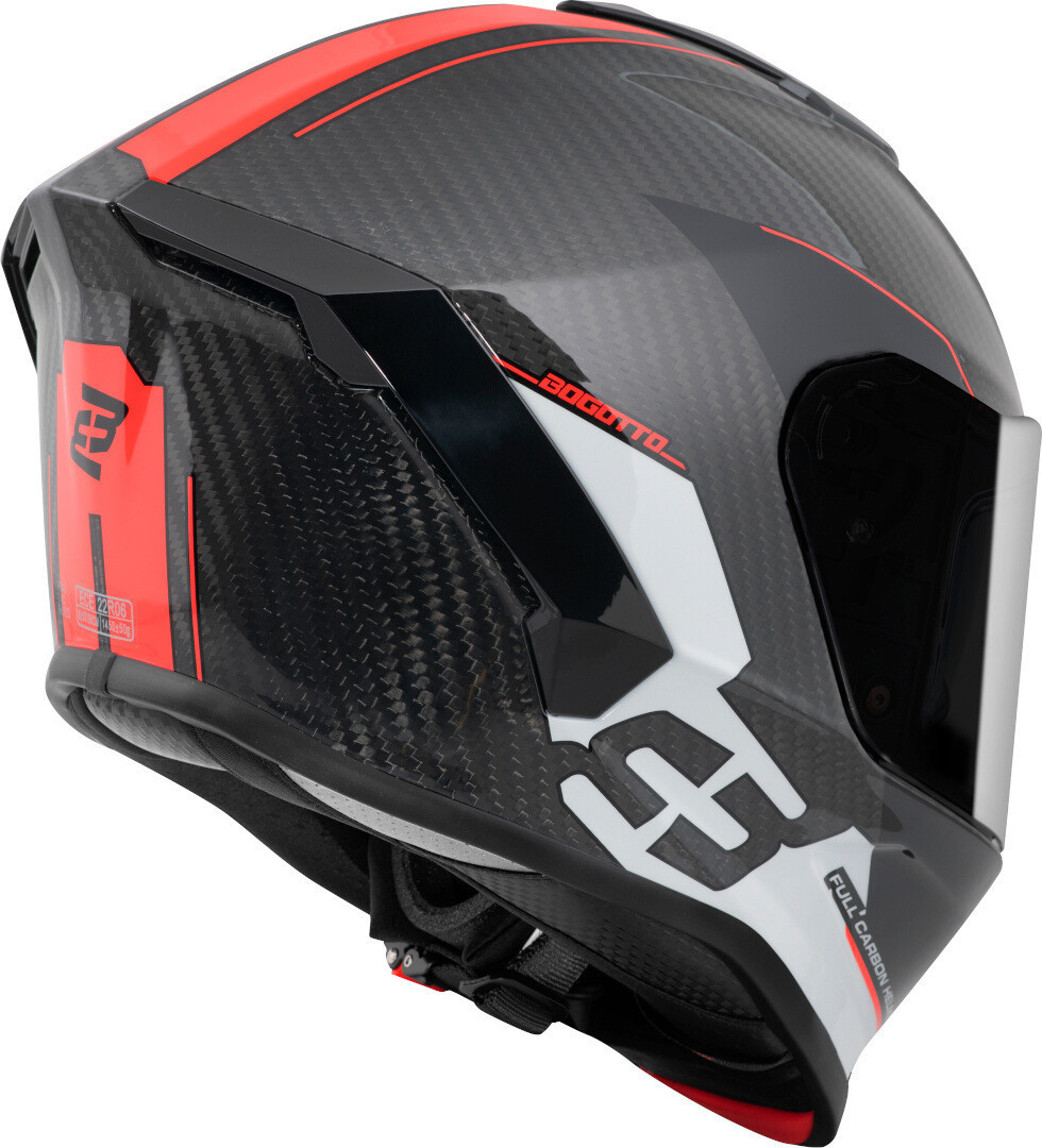 Bogotto Phantom Combo Carbon Casco nero/rosso/bianco M Figura 4