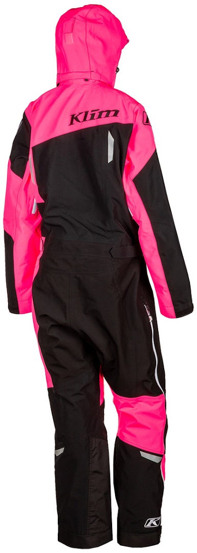 Klim Ripsa Dames One Piece Sneeuwpak zwart/wit/roze L Figuur 2