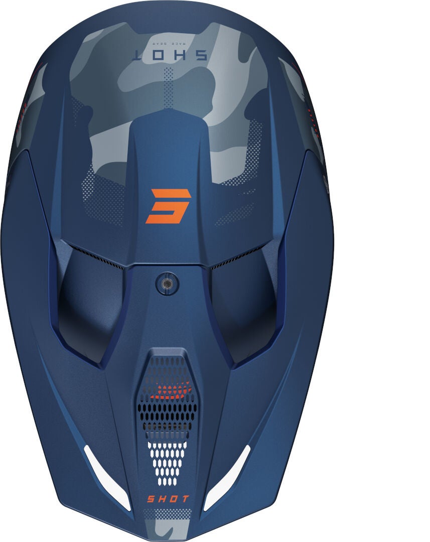 Shot Race Battle Motocross Helmet blue matt M (57/58) Figure 2