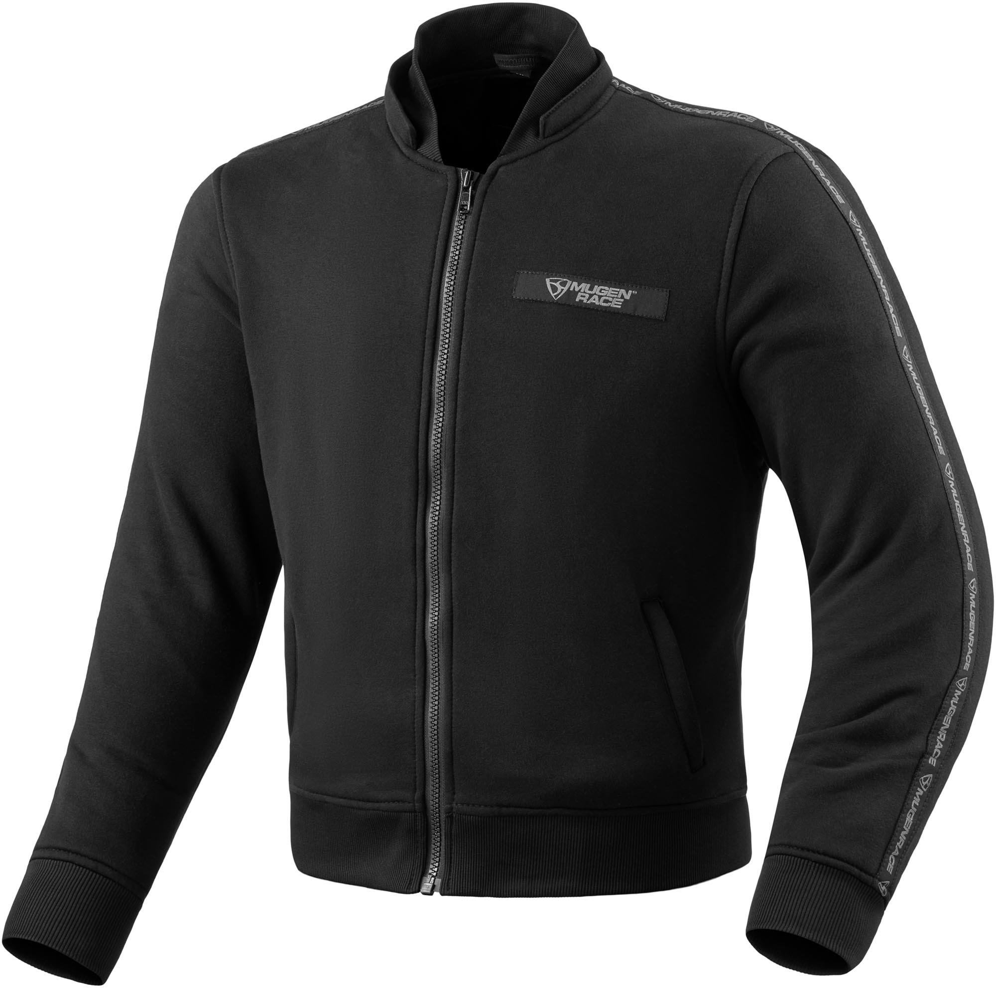 Side view of MUGENRACE Manyo Zip Hoodie