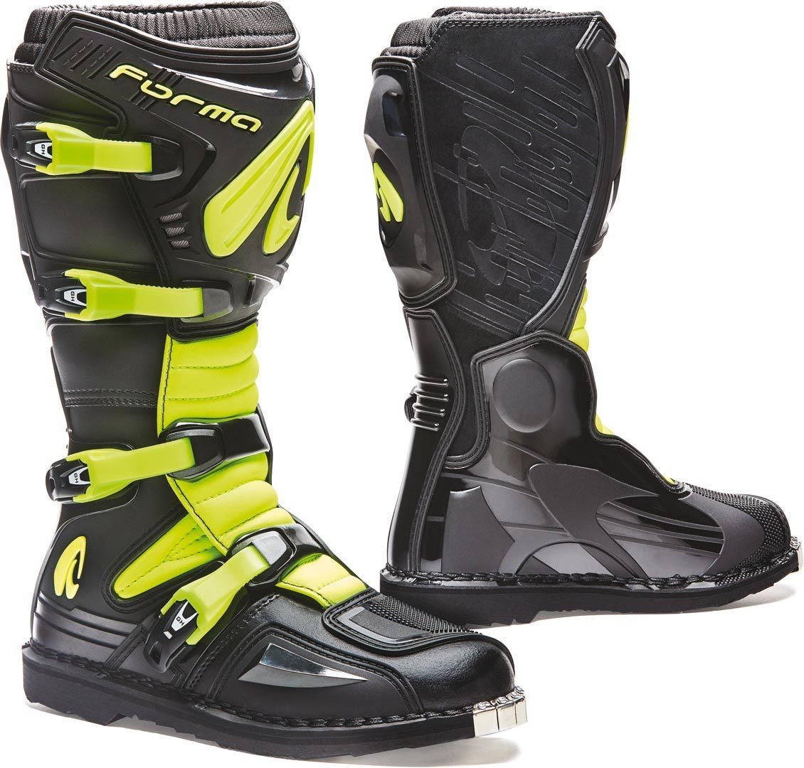 Forma Terrain Evo Stivali Motocross nero/giallo 41 Figura 1