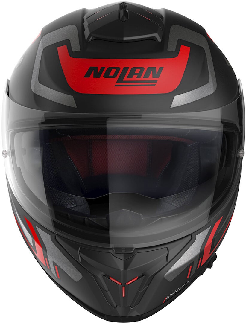 Nolan N80-8 Ally N-Com Casco negro/rojo M (58/59) Figura 3