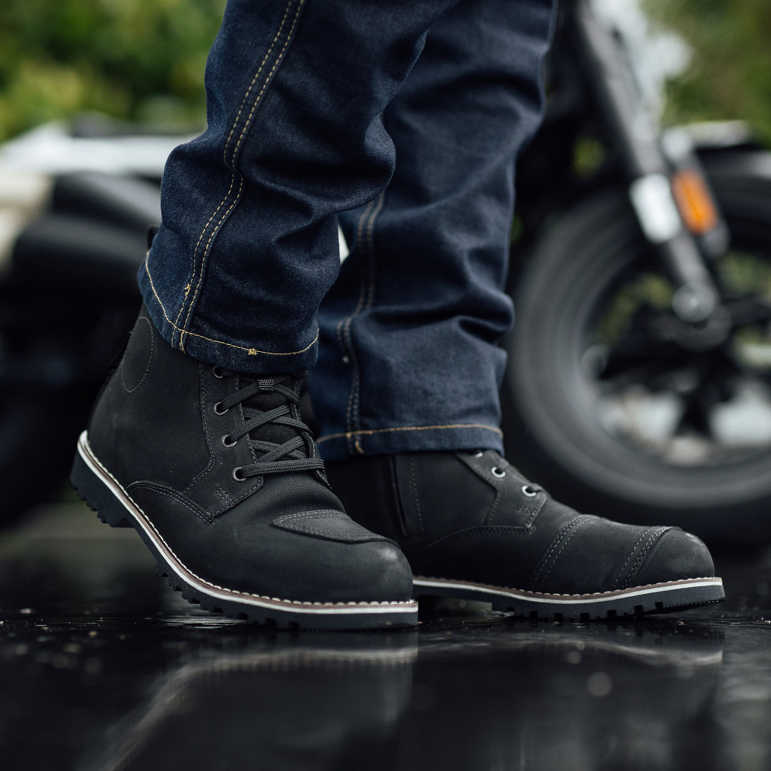 Merlin Ether II D3O waterproof Motorcycle Boots black 8 Figure 6
