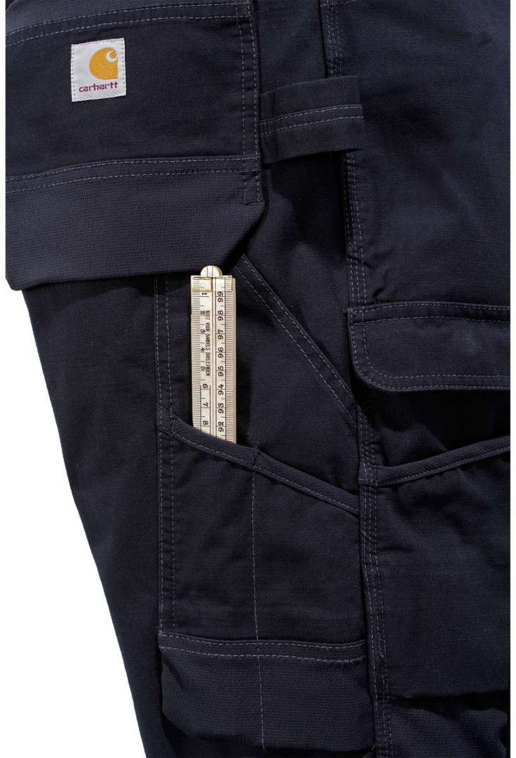 Carhartt Emea Full Swing Multi Pocket 바지 짙은 파란색 30 L34 그림 3