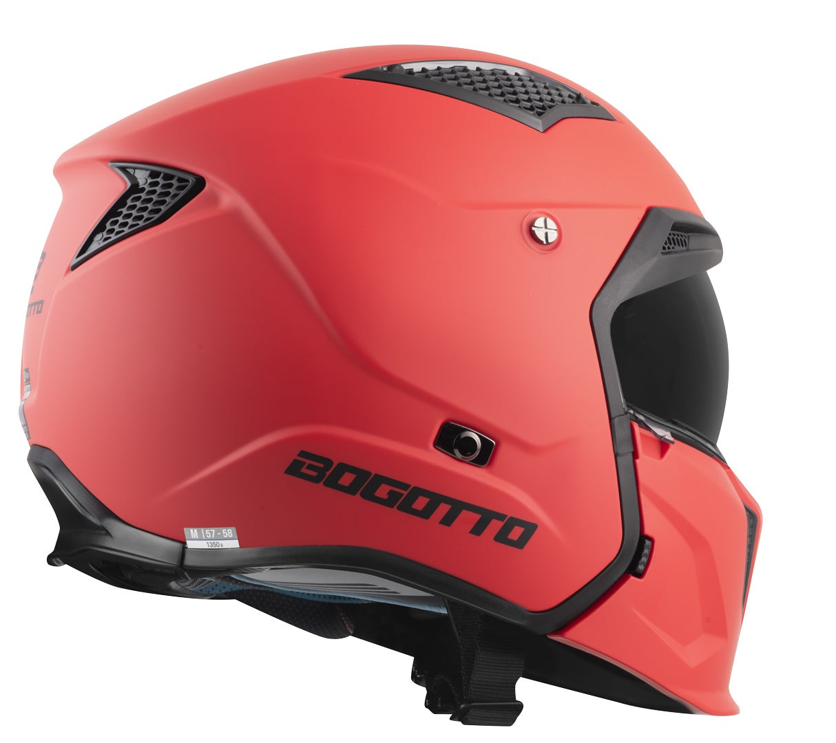 Bogotto Radic 22.06 Шлем красный мат 2XL Рисунок 14