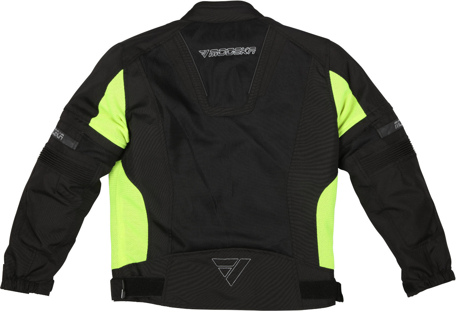 Modeka X-Vent Kinder Motorrad Textiljacke schwarz/neon 140 Abbildung 2