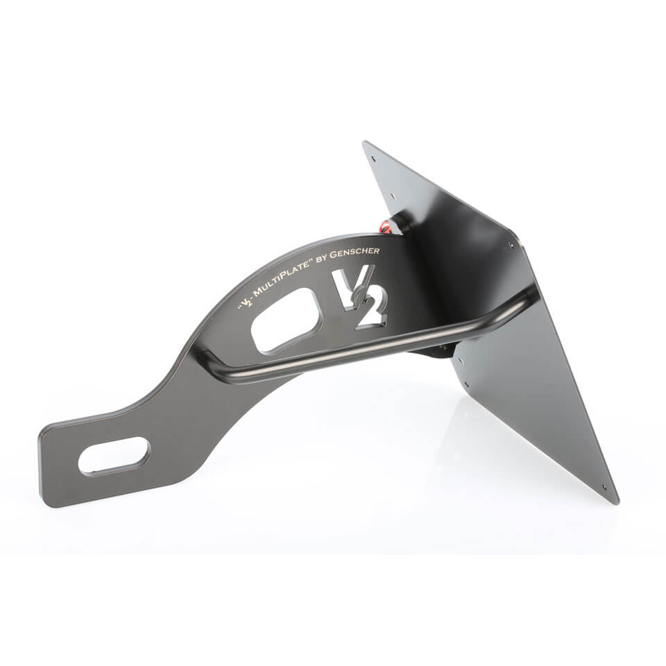 Porta-placas genscher side, Honda VT 750 Viúva Negra (RC48) Artigo principal Figura 1