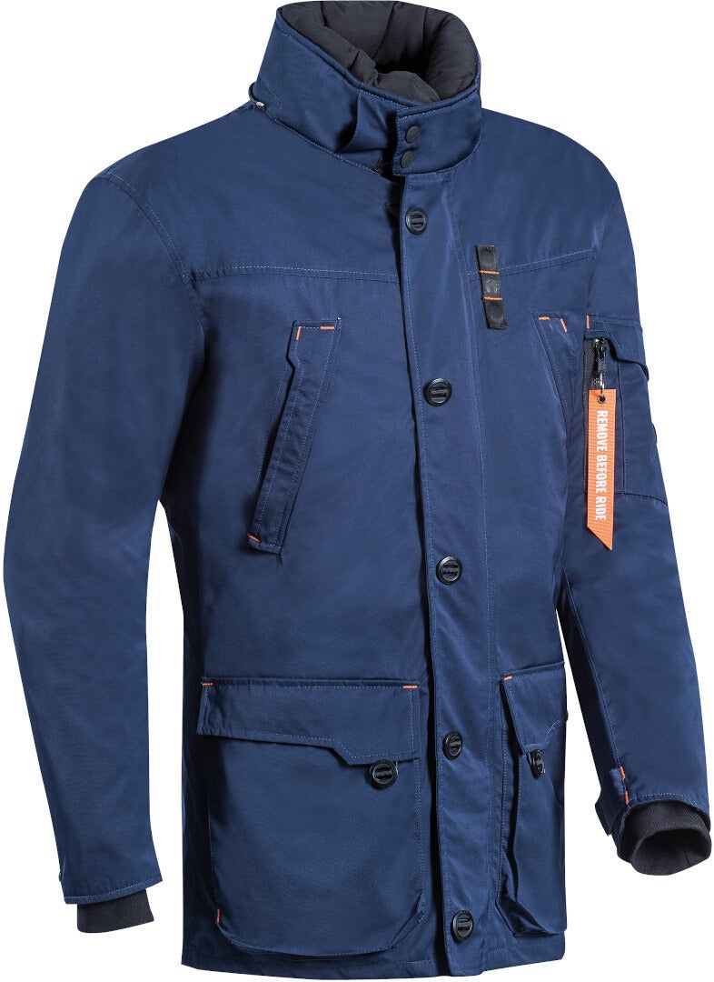Ixon Ontario Motorcycle Textile Jacket navy blue XL Figure 2