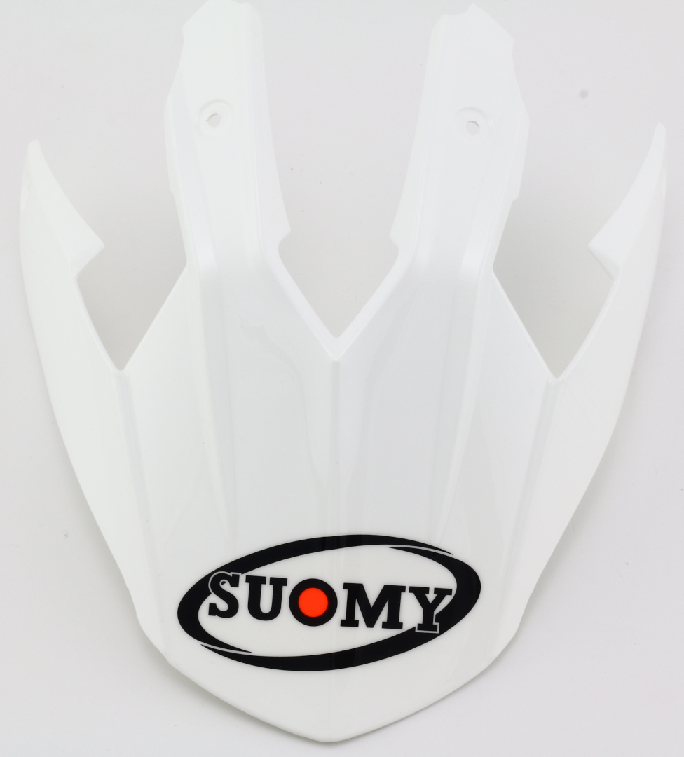 Suomy MX Tourer Plain White Figura 1