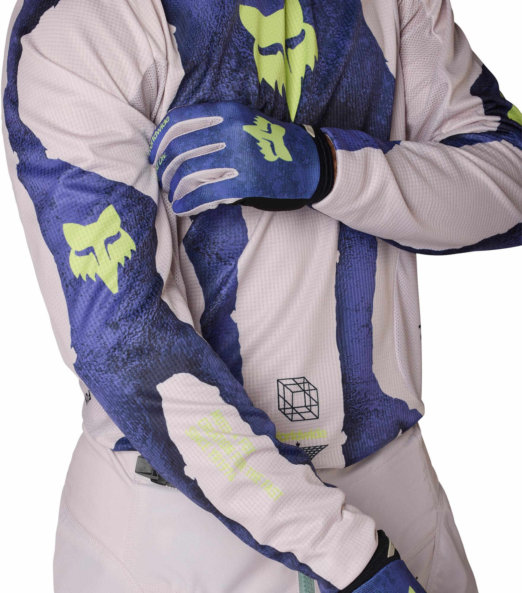 FOX 180 Awareness Limited Edition Motocrosstrøje S Figur 5