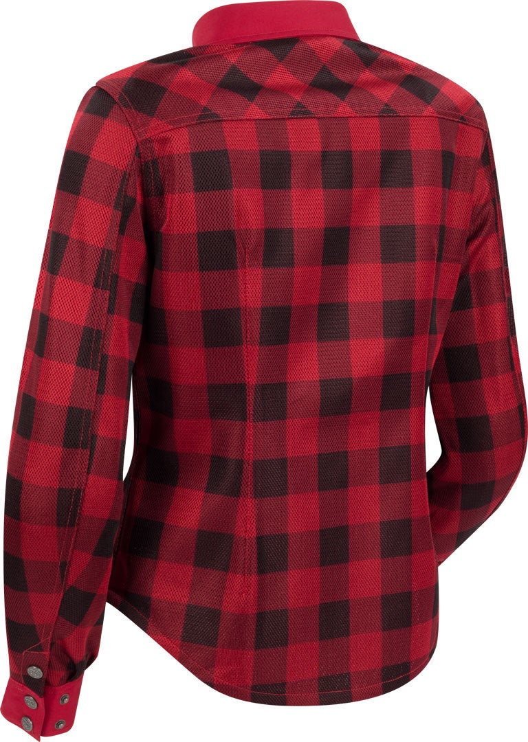 Segura Jovan Camicia moto da donna nero/rosso 46 Figura 4