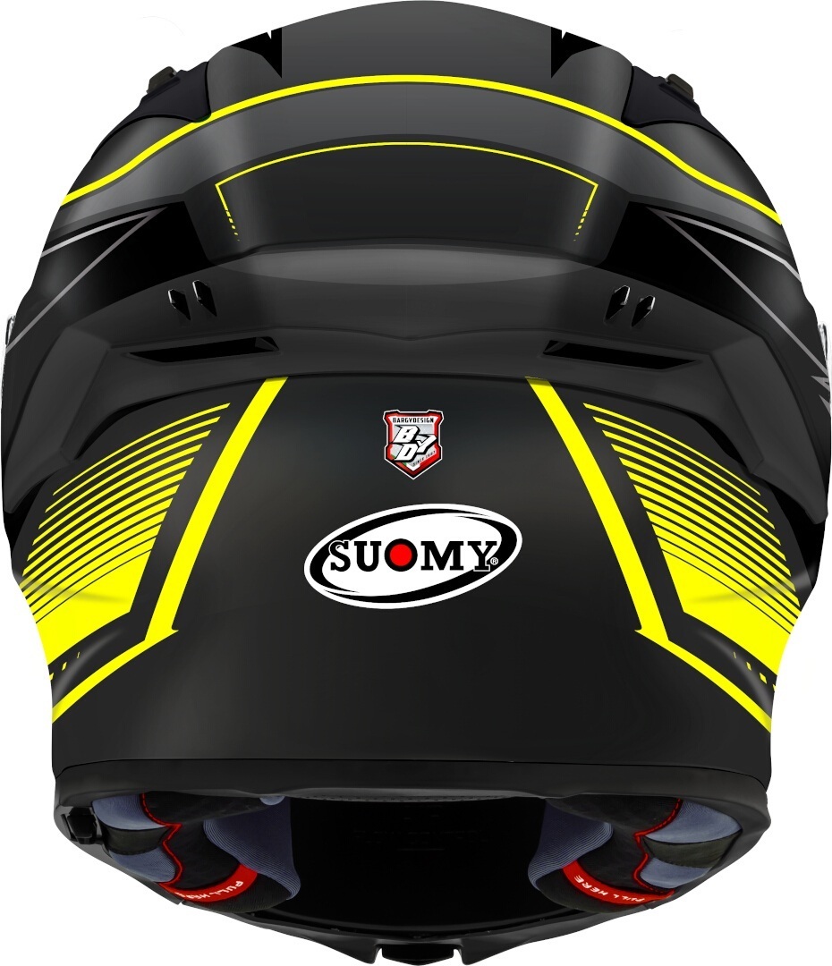 Suomy Speedstar 2 Visual Přilba černá/žlutá XXL (63) Obrázek 2