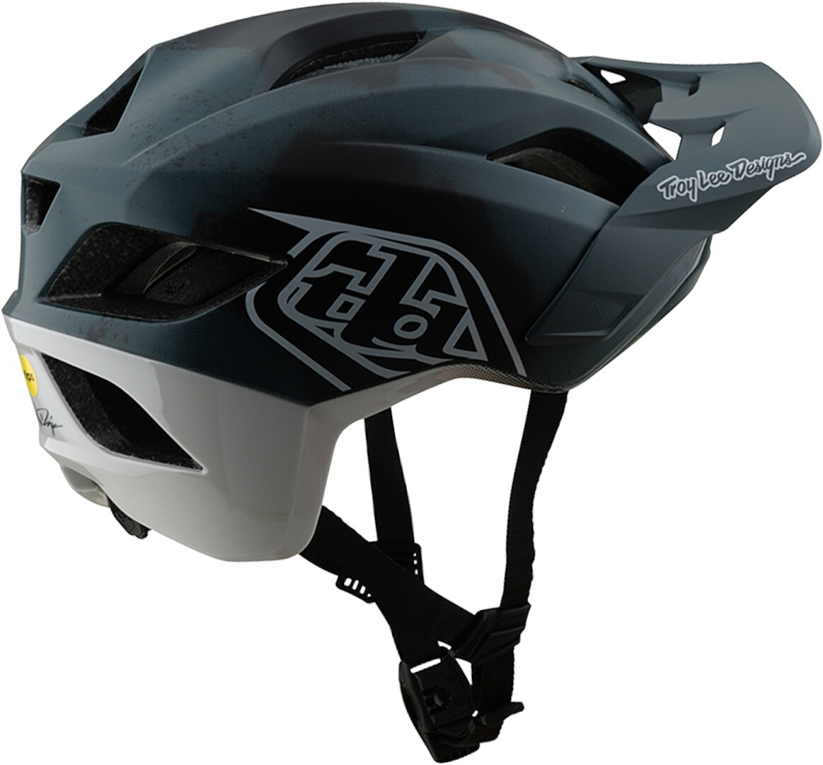 Troy Lee Designs Mips Flowline SE Badge Camo Cască de bicicletă Benzină mat/gri XS-S (53/56) Figura 5