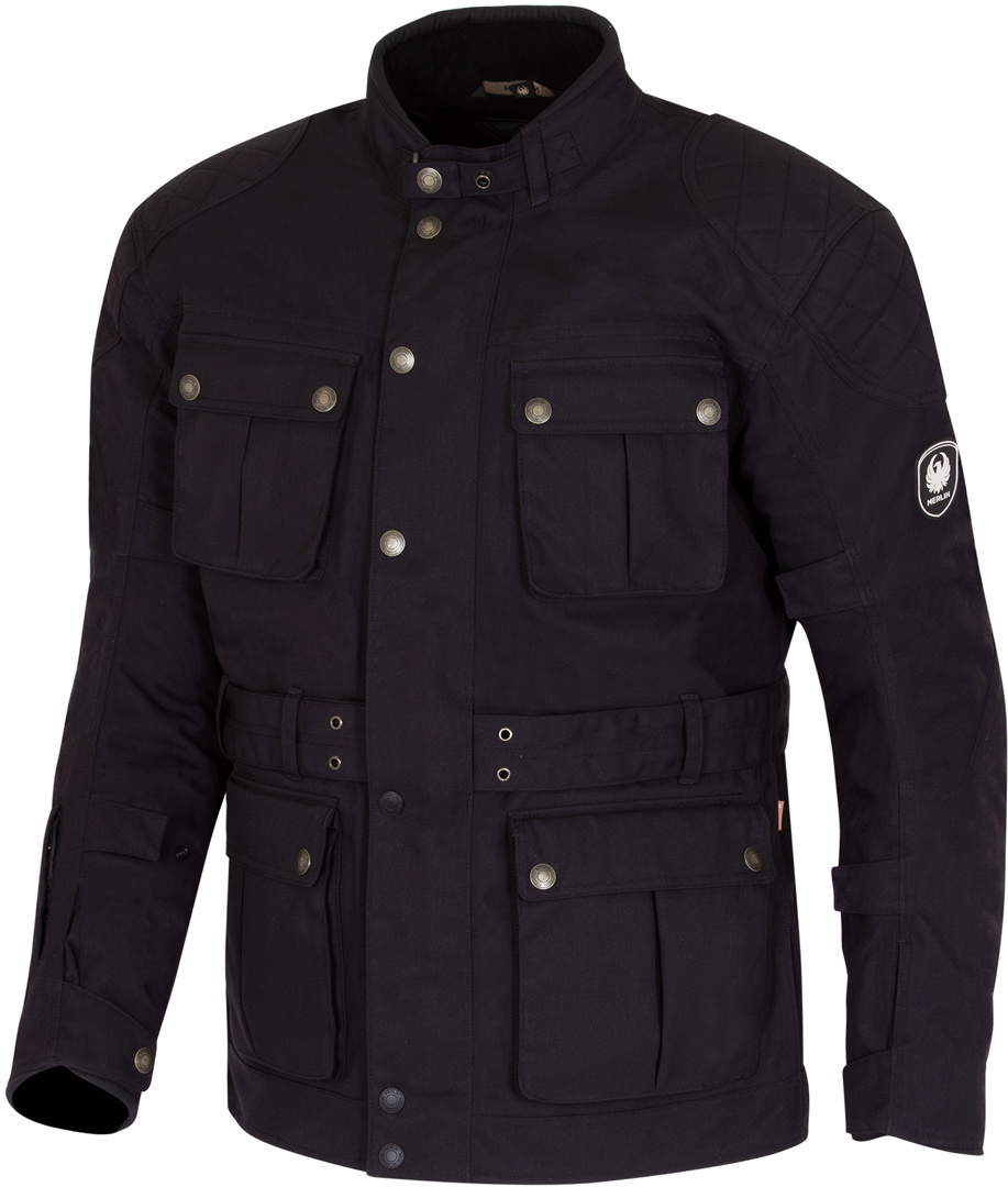 Merlin Burslem Eco Laminated Motorcycle Textile Jacket black XXL Figure 1