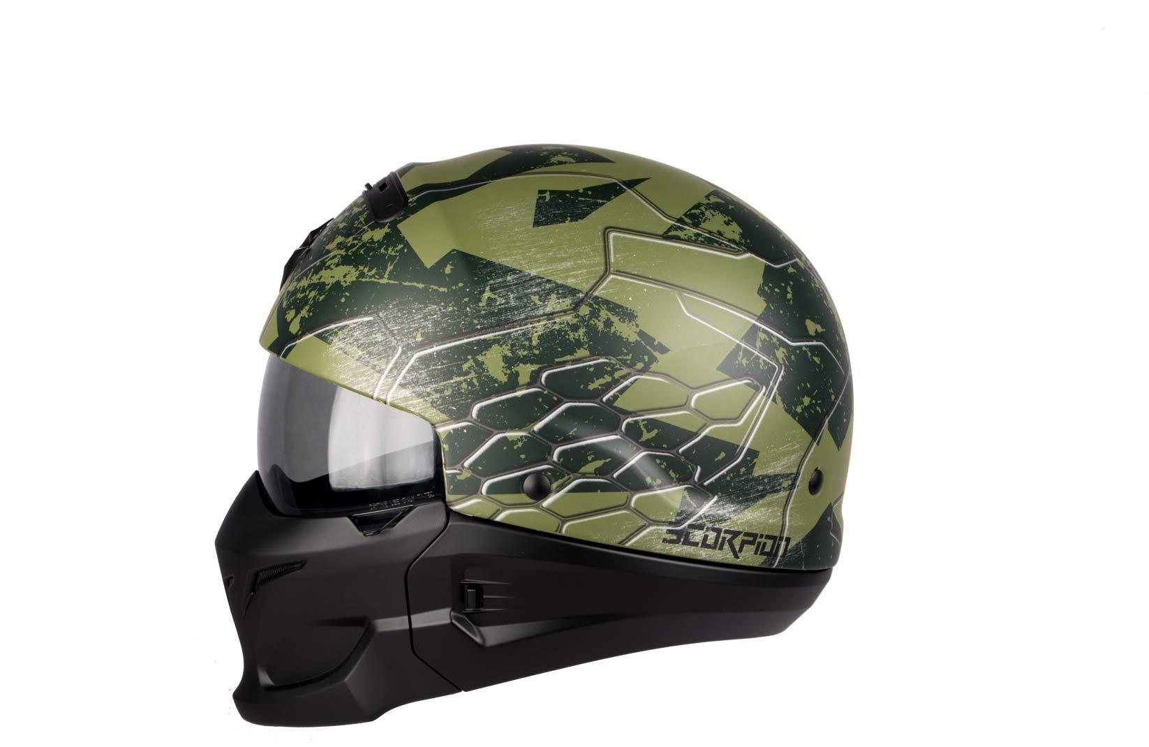 Scorpion Exo Combat Ratnik Roer zwart matt/groen M (57/58) Figuur 11