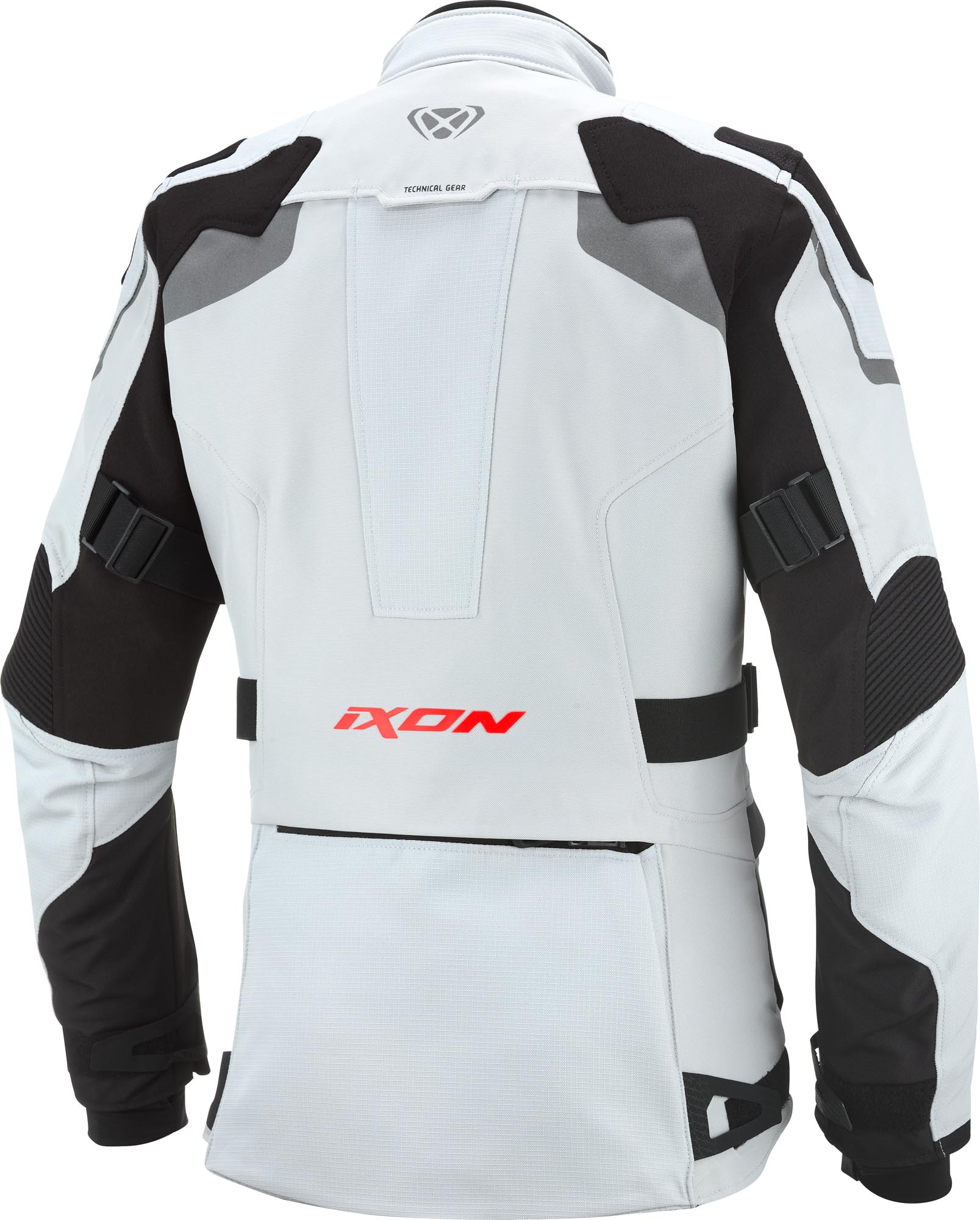 Ixon Odin imperméable dames moto textile veste Noir/Blanc/Gris XL Figure 2