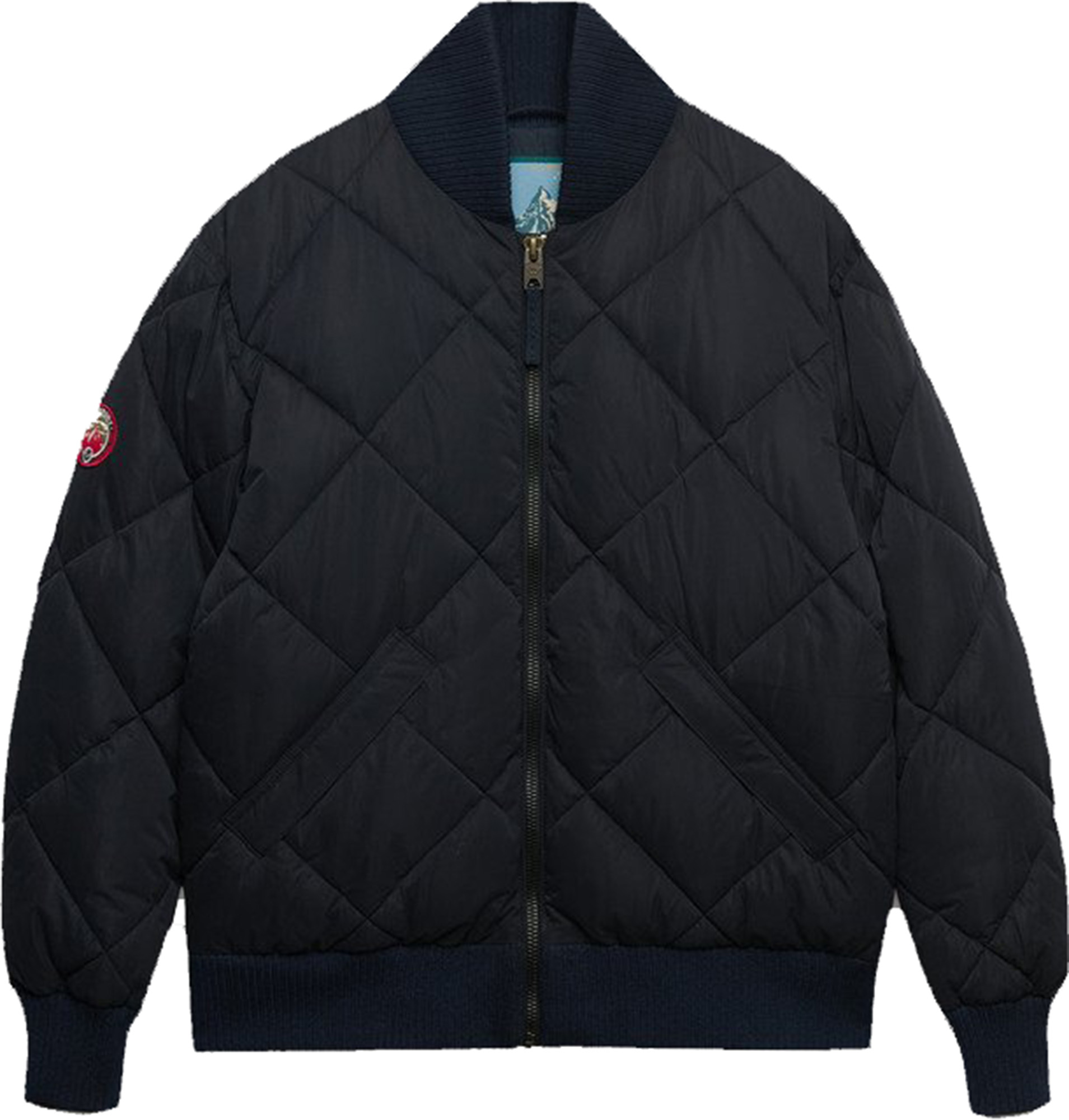  Superdry & Co Diamond Jacke marineblau 3XL Abbildung 1