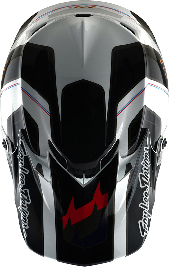 Troy Lee Designs GP Pro MIPS Trooper Cască Motoross negru/alb/albastru/roșu L (58/59) Figura 8