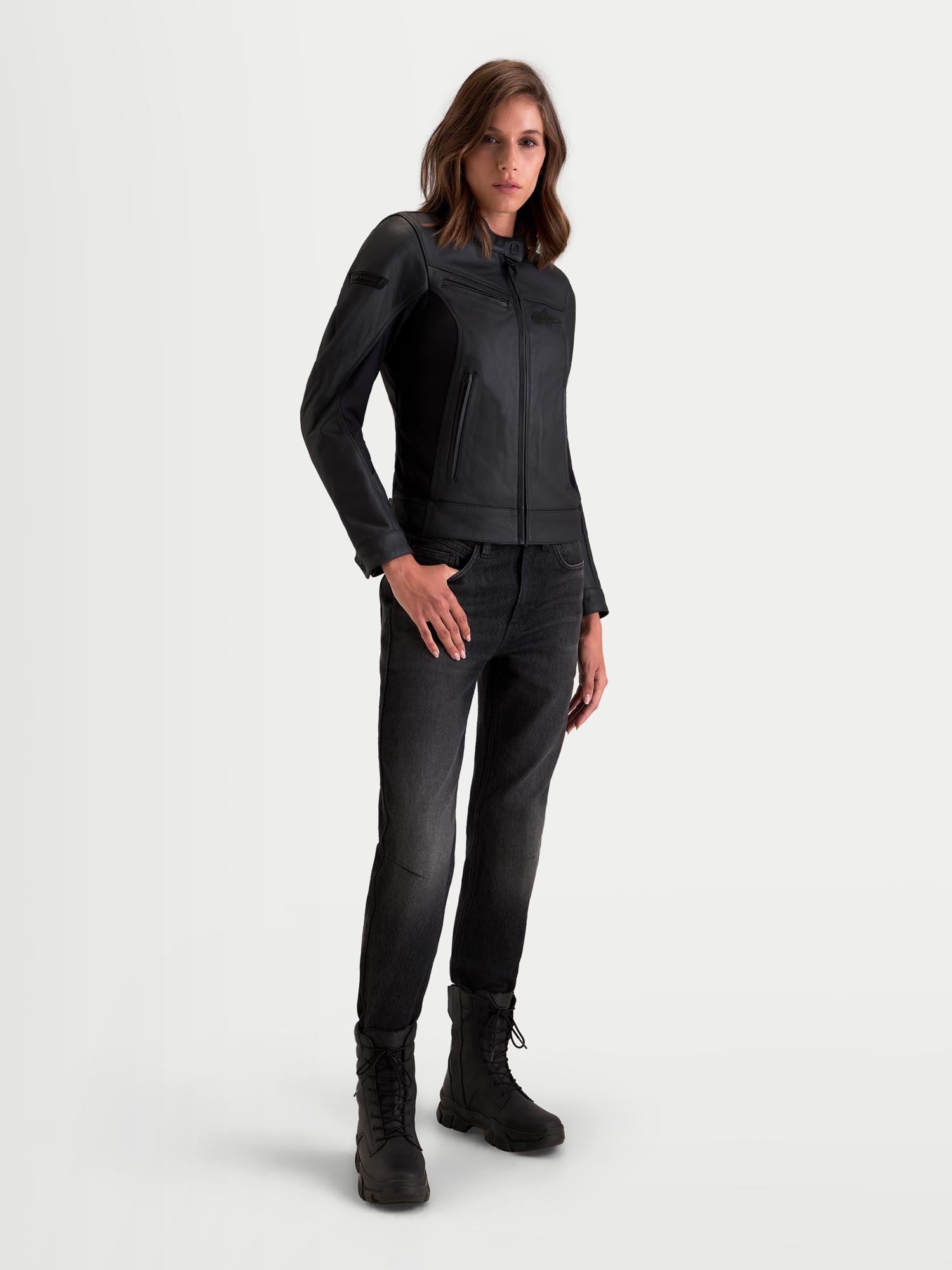 Alpinestars Stella Maver-X Ladies Motorcycle Leather Jacket M Figure 9