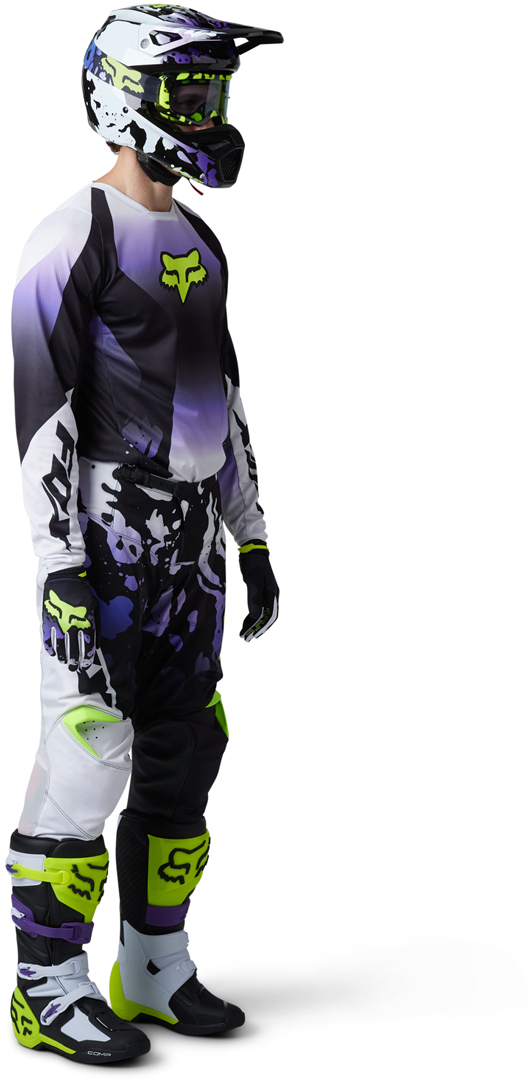 FOX 180 Morphic Calça Motocross preto/branco 38 Figura 8