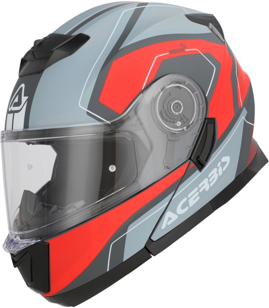 Acerbis Serel Graphic Klapphelm grau/rot matt M (57/58) Abbildung 1